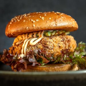 SALMON SHOGUN BURGER